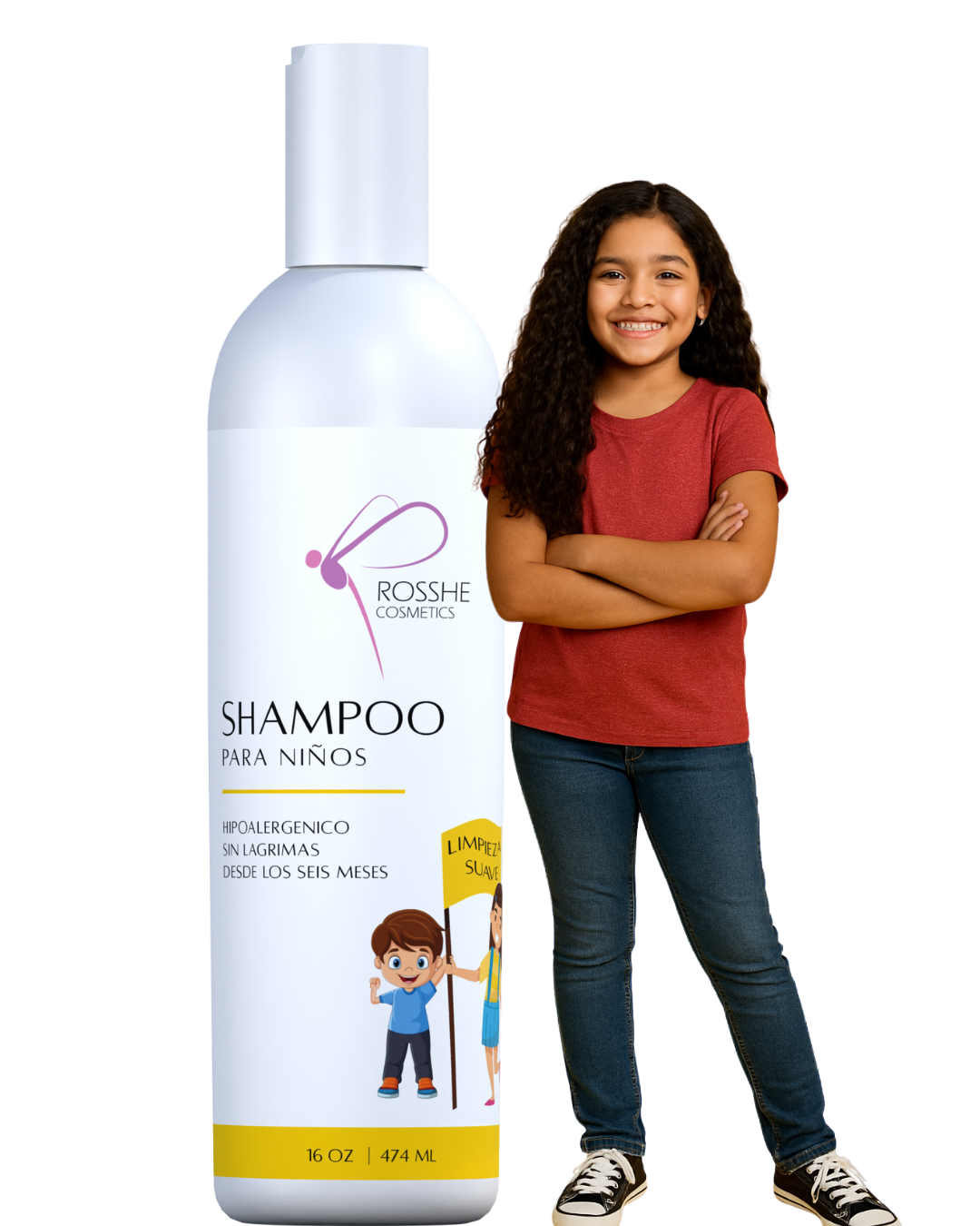 Kit Cosmetico Capilar Para Niños | Limpieza Suave, Hidratación y Control del Frizz