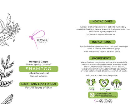 Anti-Dandruff and Fungus Shampoo 250ml