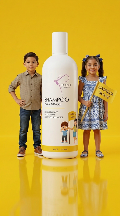 Shampoo Infantil Hidratante desde 5 Meses – Limpieza Suave y Natural