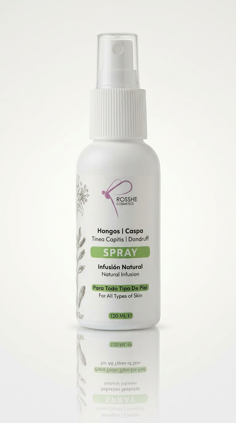 Organic Anti-Dandruff and Fungus Spray (Tinea Capitis) 120 ml